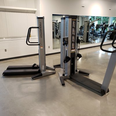 Overview of gym equipment